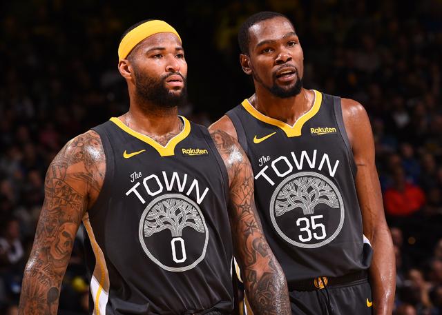  Cousins is expected to return earlier than Durant after resuming confrontation training