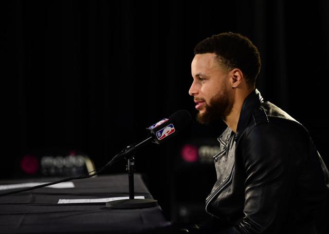  Curry: The rest time is precious. Keep in shape with the whole team's training